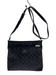 ショルダーバッグ_シグネチャー_ブラックレザー/--/BLK