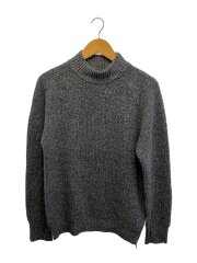 セーター(厚手)_NT6655N/M/ウール/GRY/無地