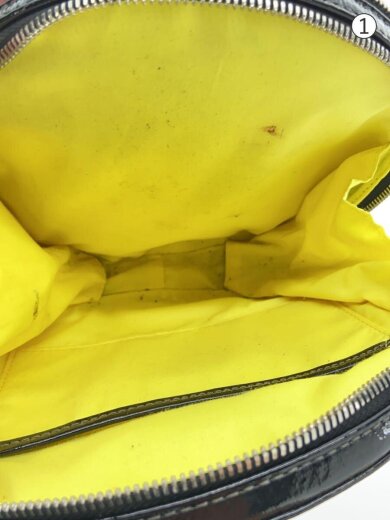 商品画像：ショルダーバッグ/ブラック/内側汚れ有// 6