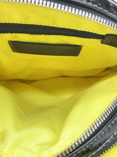 商品画像：ショルダーバッグ/ブラック/内側汚れ有// 7