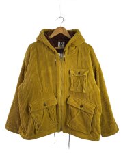 ジャケット/裏ボア/L/コーデュロイ/YLW