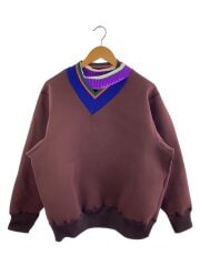 23AW/ダンボールスウェット/1/ポリエステル/BRW/無地/23WCM-T02202