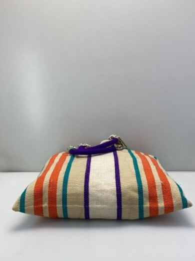 商品画像：フラワーカフェトートバッグ/ポリエステル/マルチカラー/ストライプ/SHMH0009A0 4