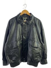 Vintage Design Blouson/S/ポリエステル/ブラック/CLEjk855