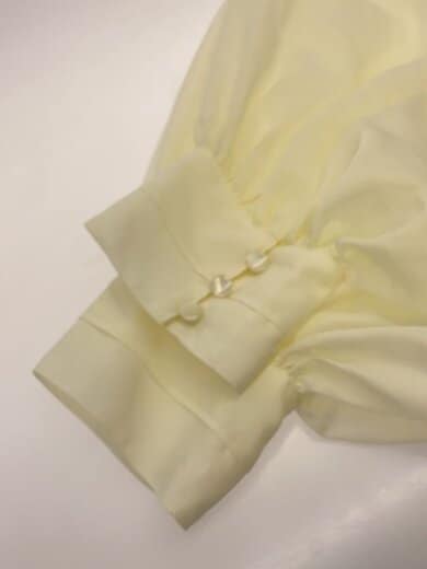 商品画像：SUZIE BLOUSE/長袖ブラウス/FREE/ポリエステル/クリーム/1022010401 6