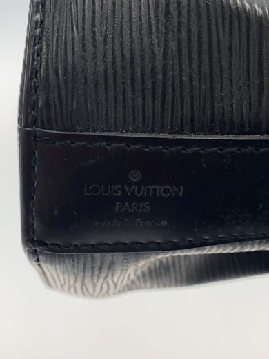 商品画像：エピ サック・デポールPM/レザー/ブラック/使用感・くすみ・色褪せ 5