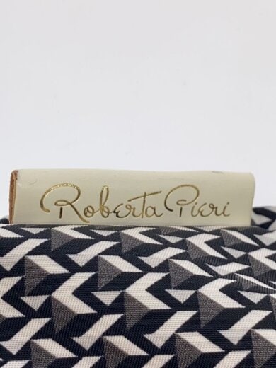 商品画像：2WAY/ハンドバッグ/ナイロン/BLK/総柄/ハンドル擦れ汚れ有 5