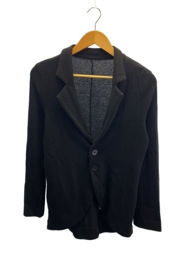 商品画像：テーラードジャケット/2/ウール/ブラック/無地/YV-T42-170 1