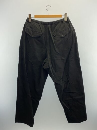 商品画像：25SS/コットンダックステーパードパンツ/2/コットン/ブラック/B01-03007// 2