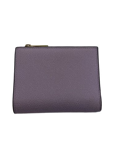 画像：Valextra2つ折り財布/レザー/PNK/レディース/若干の黒ズミ汚れ有1