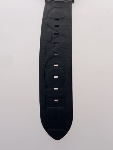 商品画像：クォーツ腕時計/アナログ/レザー/ブラック/SS 5