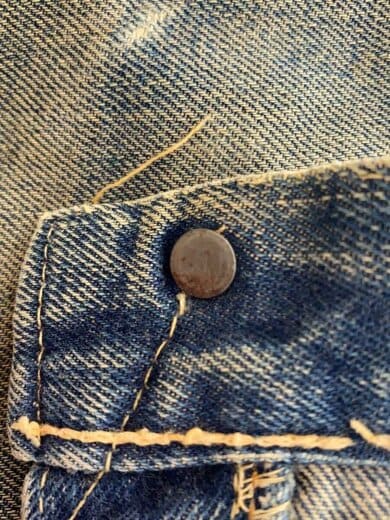 商品画像：60s/501/リペア有/ボタン裏J/Vステ/黒カンヌキ/足長R/センターセットループ/ダブルネーム 5