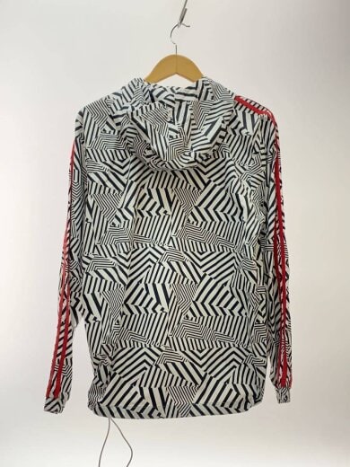 商品画像：20-21/MANCHESTER UNITED/ジャケット/S/ポリエステル/ホワイト/総柄/FR3843 2