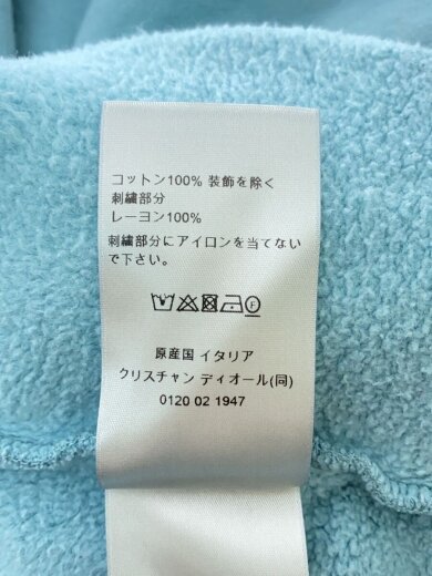 商品画像：ロゴ刺繍/スウェット/L/コットン/ブルー/343J694A0531 5