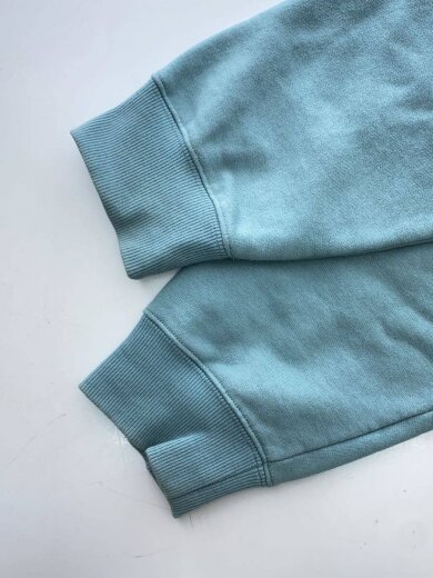 商品画像：ロゴ刺繍/スウェット/L/コットン/ブルー/343J694A0531 6