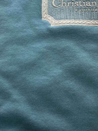 商品画像：ロゴ刺繍/スウェット/L/コットン/ブルー/343J694A0531 8