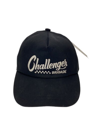 商品画像：RACING CAP/キャップ/ポリエステル/ブラック/メンズ 1