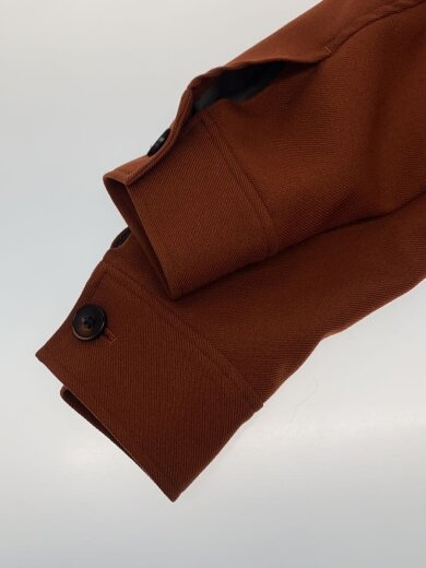 商品画像：ライトツイルオーバーサイズショートブルゾン/3/ポリエステル/オレンジ/608150003 5