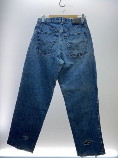 商品画像：90s/BAGGY/デニムパンツ/34/コットン/インディゴ/44570-0811/裾擦れ有 2
