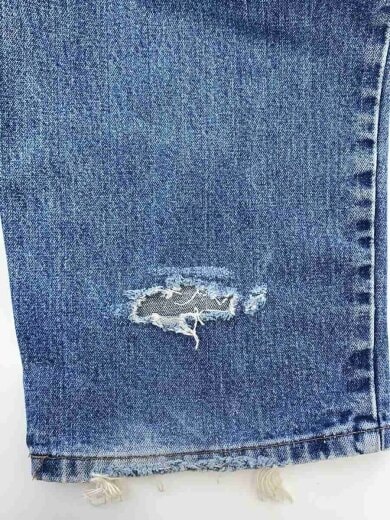 商品画像：90s/BAGGY/デニムパンツ/34/コットン/インディゴ/44570-0811/裾擦れ有 8