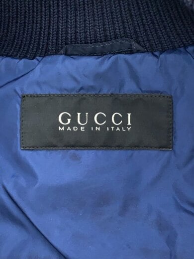 商品画像：フーデッドキルテイングダウンジャケット/48/ナイロン/ネイビー/318191 Z9687 3