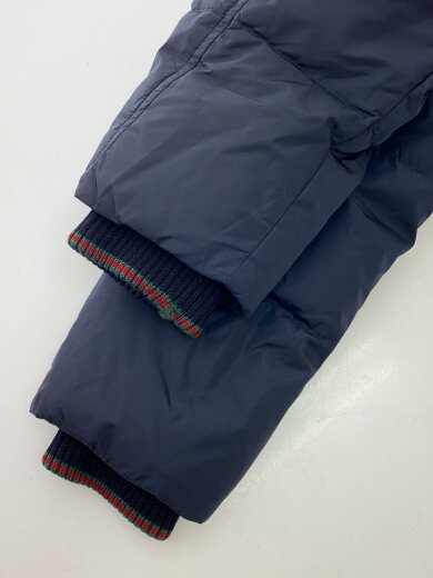 商品画像：フーデッドキルテイングダウンジャケット/48/ナイロン/ネイビー/318191 Z9687 6