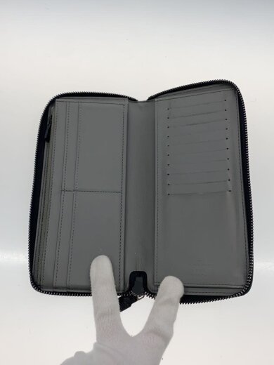 商品画像：ジッピー・ウォレット・ヴェルティカル_モノグラム・シャドウ/レザー/グレー総柄/メンズ 4