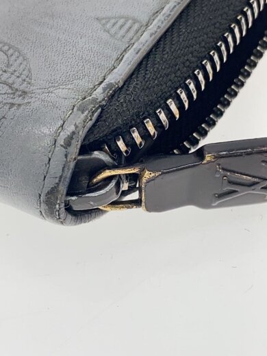 商品画像：ジッピー・ウォレット・ヴェルティカル_モノグラム・シャドウ/レザー/グレー総柄/メンズ 7