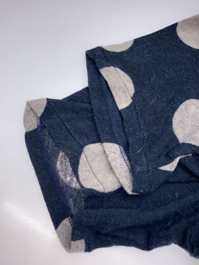 商品画像：Tシャツ/2/コットン/ブラック/ドット/NH-T14-084 6