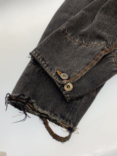 商品画像：21AW/WORK DENIM JACKET/リバーシブル/コットン/ブラック/MAXM JK04DE01// 5