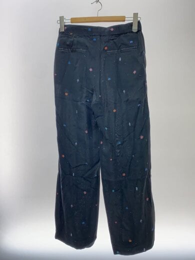 商品画像：インベーダージャガードパンツ/XS/レーヨン/ブラック/総柄/3510600173 2