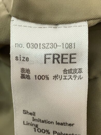 商品画像：VINTAGE BOXY F/LEATHER ジャケット/FREE/フェイクレザー/0301SZ30-1081 4