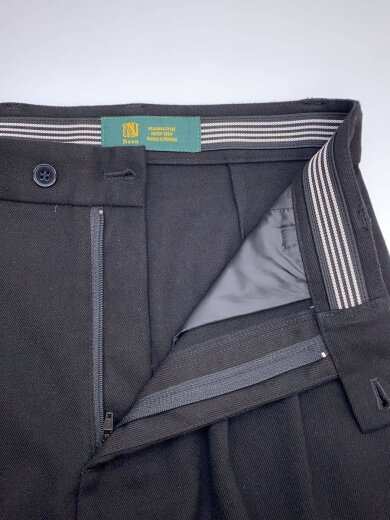 商品画像：NOEN/スラックスパンツ/S/ポリエステル/ブラック/24SS03AADC003N120120 3