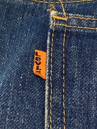 商品画像：70s/646/ブーツカットパンツ/ベルボトム/W48cm/オレンジタブ/刻印9/SCOVILL// 4