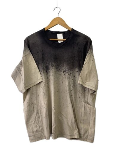 商品画像：NO.NO.YES./BIG-T(Monochrome Mixture)/Tシャツ/グレー/総柄 1