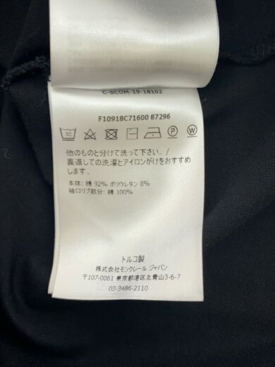 商品画像：MAGLIA T-SHIRT/Tシャツ/L/コットン/ブラック/F10918C71600 4