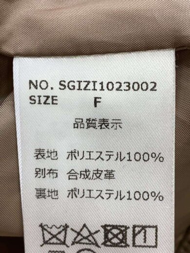 商品画像：SHAGGIE/ジャケット/FREE/ポリエステル/BLK/SGIZI1023002// 4