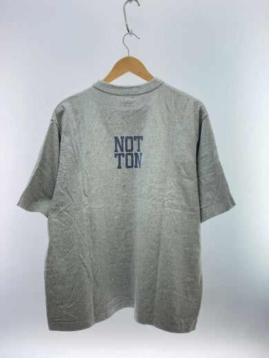 商品画像：NOT-WASHING-TON/Tシャツ/2/コットン/グレー/bROOTS24S27// 2