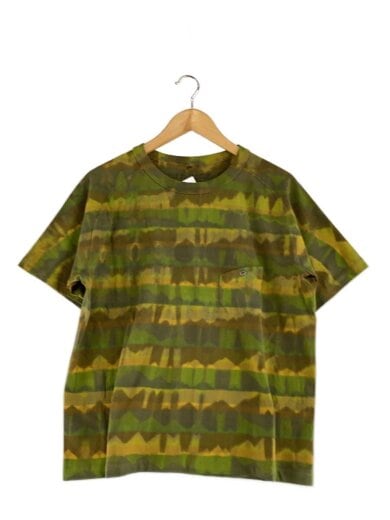 商品画像：注染DYE T/Tシャツ/48/コットン/KHK/総柄/タイダイ/55-U-8110// 1