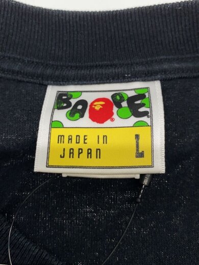 商品画像：Tシャツ/L/コットン/BLK// 3