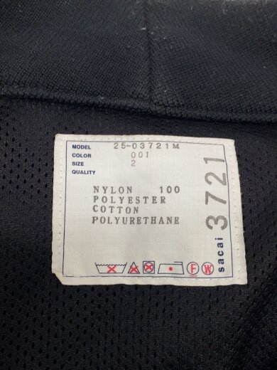 商品画像：25ss/Taslan Nylon Blouson/ナイロンジャケット/2/ナイロン/BLK/25-03721M// 3