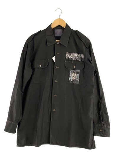 商品画像：90s/ATARI TEENAGE RIOT/ドイツ軍/長袖シャツ/BLK/8415-12-178-3474// 1