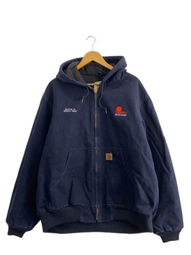 商品画像：00s/Active Jacket/アクティブジャケット/XL/ネイビー/企業刺繍/J130 MDT// 1
