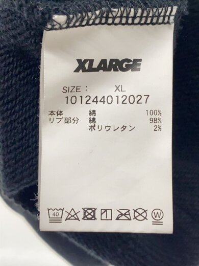 商品画像：ジップパーカー/XL/コットン/BLK/101244012027// 4