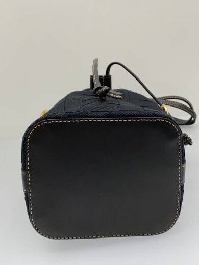 商品画像：MINI MON TRESOR/2WAY/巾着/ショルダーポーチ/キャンバス/ブラック/8BS010// 4