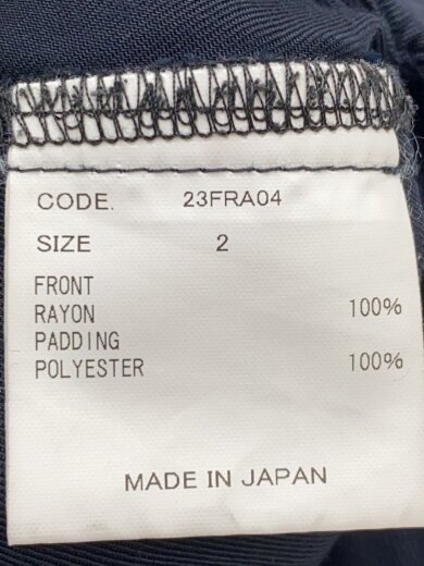 商品画像：RAYON EASY PANTS/2/レーヨン/ネイビー/23FRA04// 5