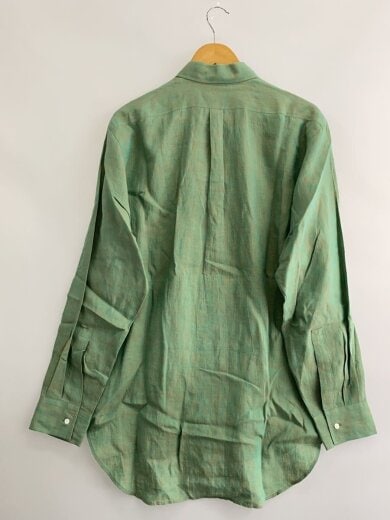 商品画像：24AW/Alan Color Chambray/シャツ/3/リネン/グリーン/SHIRT 08// 2