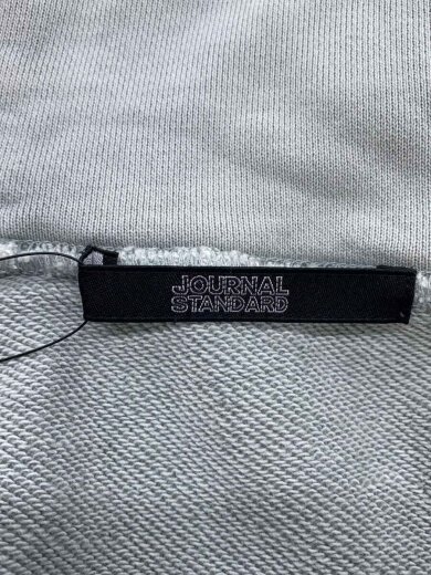 商品画像：ROUND SLEEVE ACID ZIP PK/ジップパーカー/L/コットン/シルバー 3