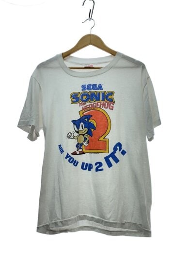 商品画像：90s/SEGA/SONIC/GAME/Tシャツ/L/コットン/ホワイト// 1