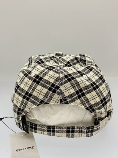 商品画像：2Y Plaid 6-Panel Cap/キャップ/コットン/グレー/チェック/261BoTT81// 3